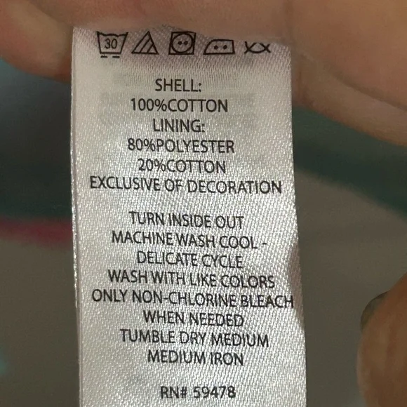 Tommy Bahama Pink and Blue Kids Casual Dress - Picture 5 of 6